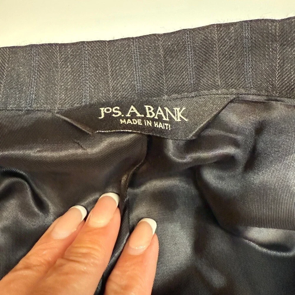 JOS. A BANK 100% Wool Blazer Suit Coat Jacket Gray Size 42R Menswear